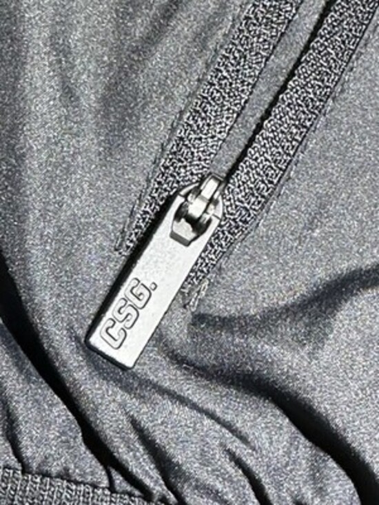 CSG Men Jacket Size 2XL Floral Wind Breaker Zip Front - Picture 5 of 8